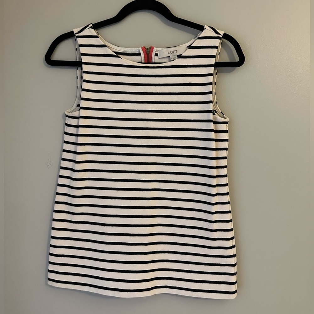 LOFT Striped Tank